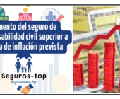 Aumento del seguro de responsabilidad civil superior a la tasa de inflación prevista